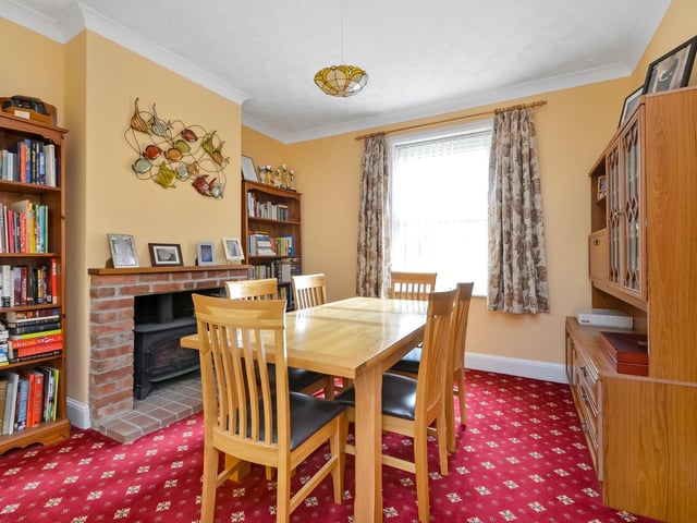 This five bedroom detached house in Hambledon Road, Denmead, is on the market for £775,000. It is listed by Fine and Country.