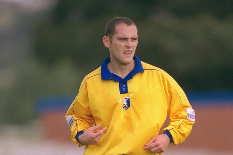 Lee Williams played 177 times for Stags over five seasons. He left to join Cheltenham Town for the 2002/03 season.