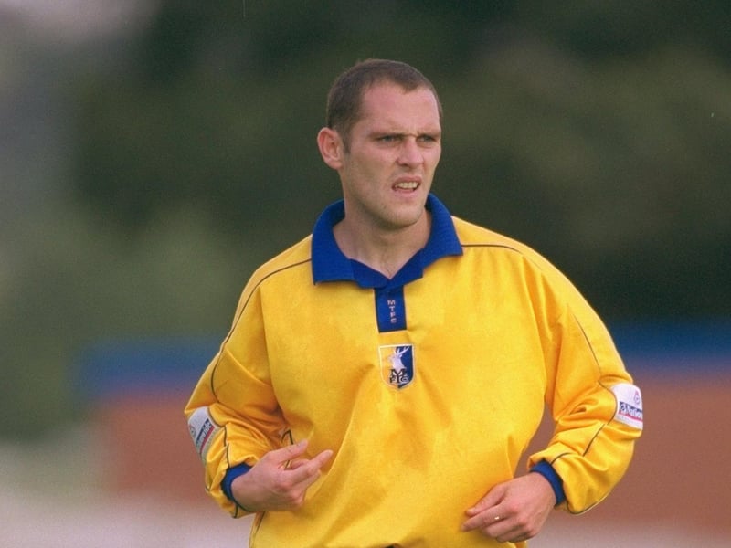 Lee Williams played 177 times for Stags over five seasons. He left to join Cheltenham Town for the 2002/03 season.