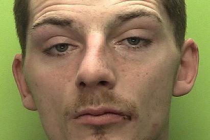 Daniel Higginson, 25, of no fixed address, pleaded guilty to nine counts of theft. He was jailed for eight months and made subject of a criminal behaviour order when he appeared at Nottingham Magistrates’ Court.