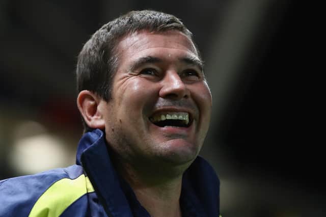 Nigel Clough wants his Stags to climb the table. (Photo by Michael Steele/Getty Images)