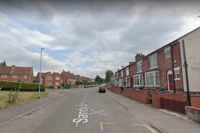 Patrolling officers in a police car stopped a BMW in Sandy Lane, Mansfield, after suspecting it had been exceeding the speed limit.