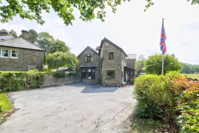 This four-bedroom house on Castleton Road, Hope, has an open view of Mam Tor and an asking price of £775,000. (https://www.zoopla.co.uk/for-sale/details/55283152)
