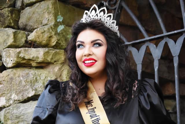 Madara Riley with her crown. Photo: Emma Walker, Superstar Photography