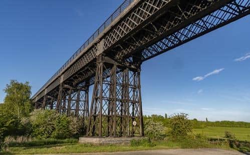 The Friends of Bennerley Viaduct are appealing for donations to help complete an access bridge project. Photo: Reg Lowe