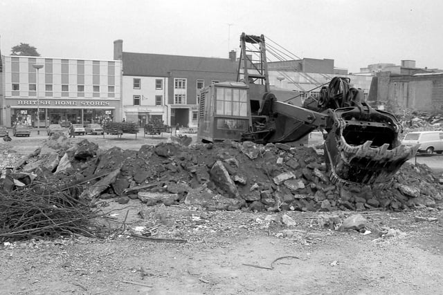 A number of buildings on West Gate were demolished to make way for the new shopping centre