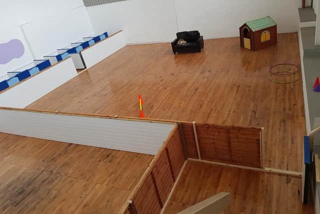 There is ample space for your dog to play, run around, and socialise.