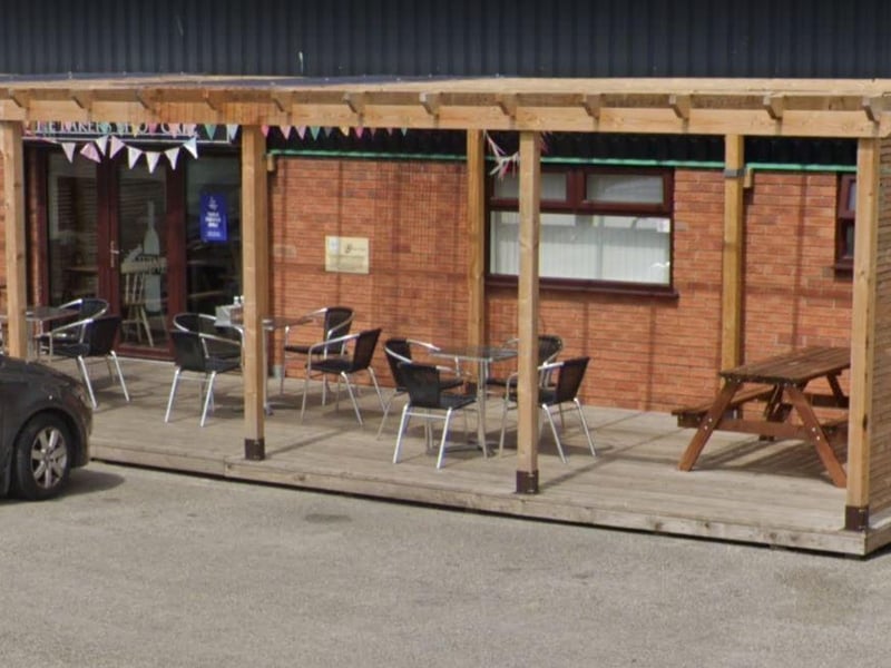 Bakers Shop Cafe, on Maun Close, Mansfield, is rated 4.8 on Google Reviews.