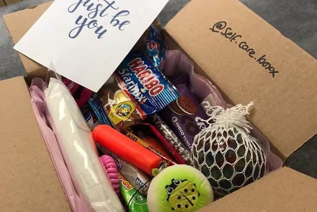 Ellie has already sent out over 50 boxes around the country