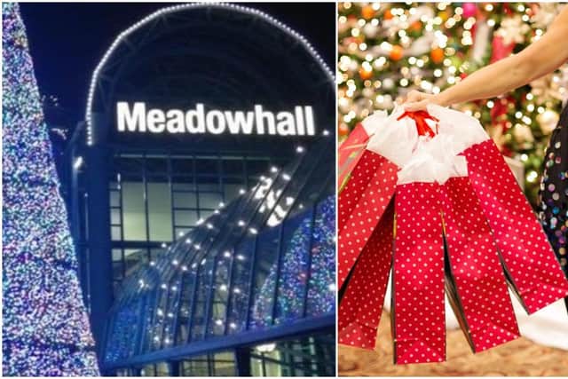 The Christmas opening hours at Meadowhall will be reduced this year.