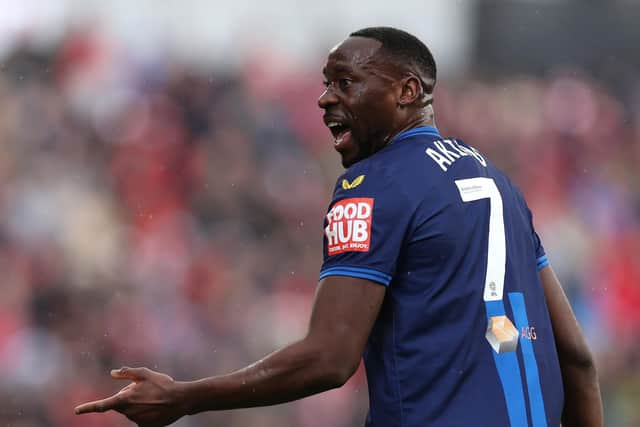 New Grenada international Lucas Akins - new contract with Stags.