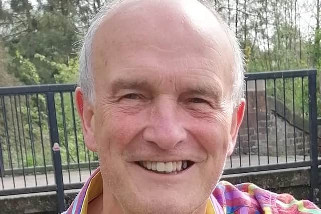 Veteran journalist Pete Pheasant, who dedicates his debut book to former Mansfield teacher Alan Harries.