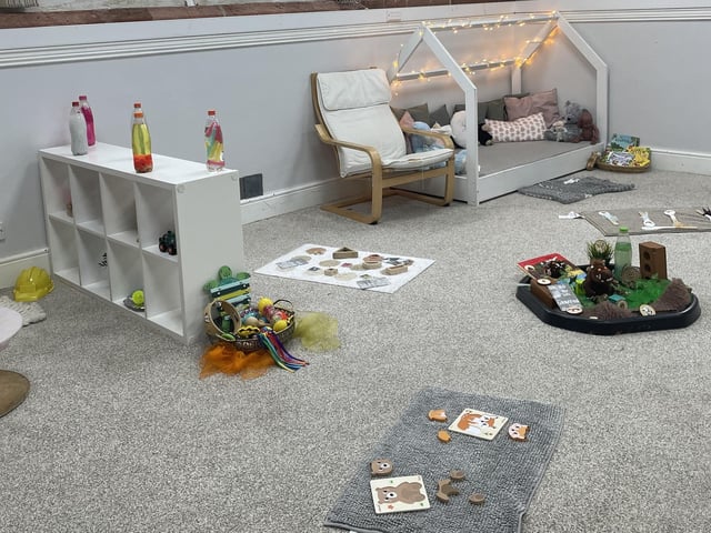 The nursery has a dedicated room for the youngest children. Little Lambs Day Nursery in Kirkby is celebrating a good Ofsted report.