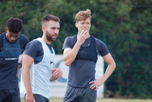 Sean Raggett is making a welcome return to Pompey ahead of his permanent signing on a free transfer.  Picture: Habibur Rahman
