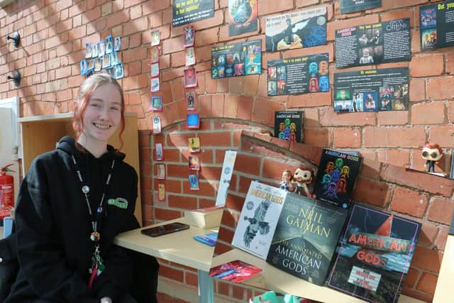 Hannah Cordon concentrated on the works of Neil Gaiman