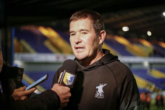 Stags boss Nigel Clough