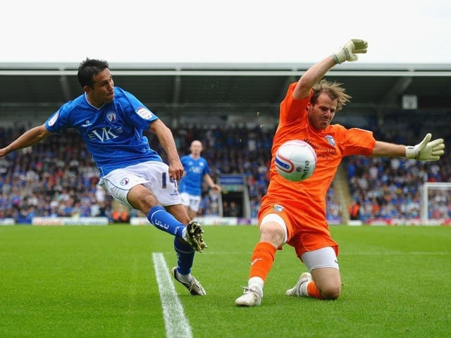 Jack Lester banged in 80 goals during 176 games for Chesterfield.