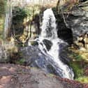 Lumsdale Valley Waterfall. Sutton Rambling Club is planning a walk in the area.