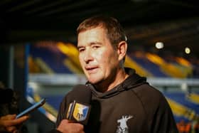 Mansfield Town manager Nigel Clough - photo by Chris Holloway / The Bigger Picture.media
