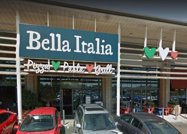 Bella Italia on Park Lane was handed a top five-star rating