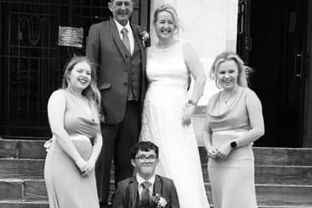 Lisa Revill, said: "We got married 04/09/2020 with only six guests at Chesterfield Register Office.  A few family and friends waited outside so we could have some photographs taken. It was very different to the day we had originally planned, but we made the most of it."