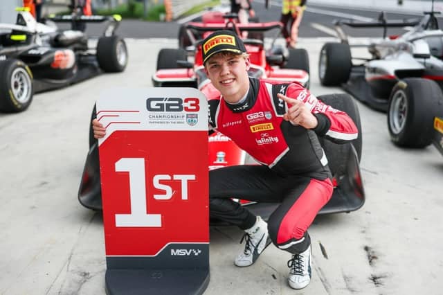 Hillspeed debutant Maxim Rehm wins the final race of the year.