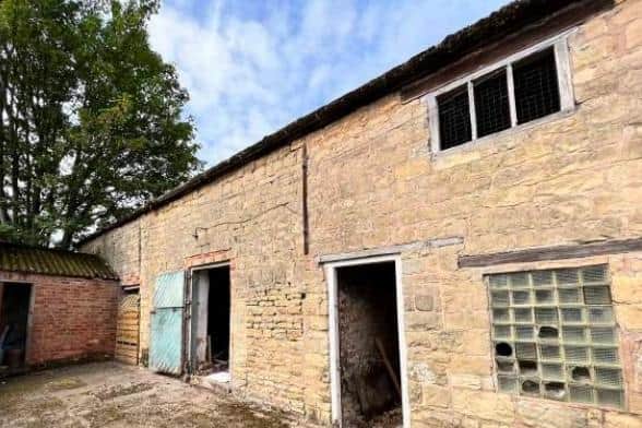 The barns have not been used for many years and have become dilapidated and in need of significant repairs. Picture: Bolsover Council/Jackson Design Associates