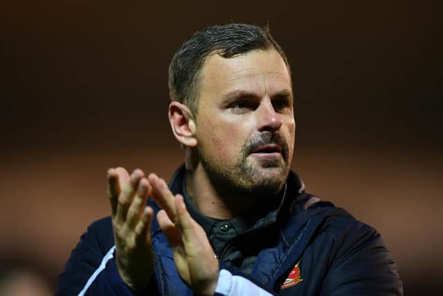 Swindon boss Richie Wellens.