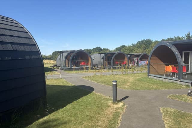 There are currently 20 luxury glamping pods at Twinlakes.