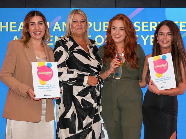 Health and Public Service Apprentice Award won by Poppie Staden