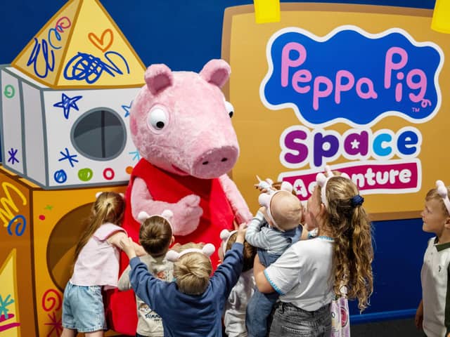Peppa Pig Space Adventure is a brand-new, limited-time walk-through experience at the NEC Birmingham.