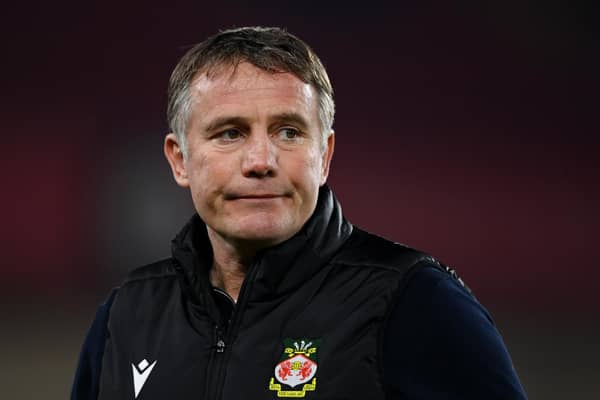 Phil Parkinson, manager of Wrexham (Photo by Michael Regan/Getty Images)