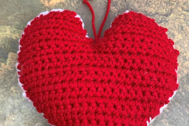 There will be a trail of fabric hearts around Edwinstowe