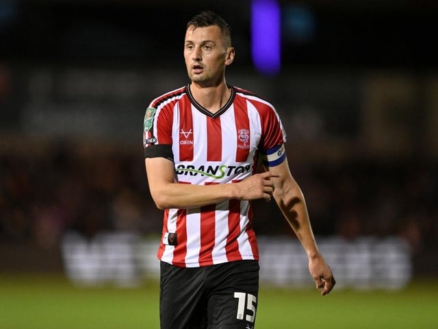 Position: Central defender Club: Lincoln City