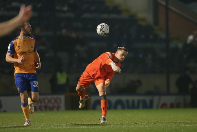 The Stags keeper will be hoping for as quiet a night as he had at Rochdale on Tuesday where his saves were routine.