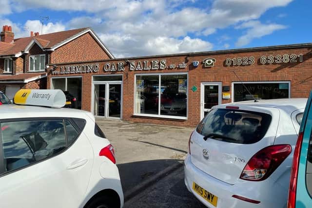 Leeming Car Sales, on Leeming Lane North.