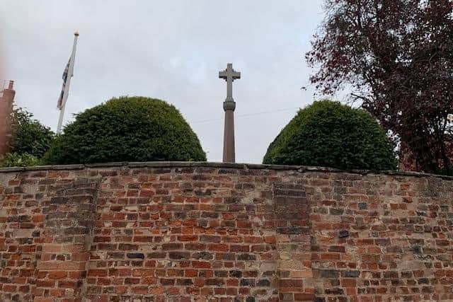 The religious roots of our home have suddenly become my whole personality (view from our window)
