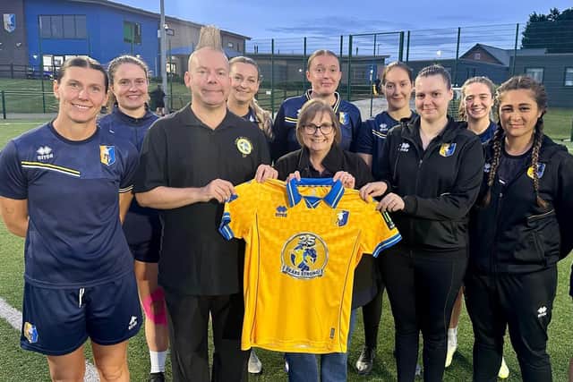 The Stags Supporters Association will sponsor Mansfield Town Ladies' home kit for the 2026/27 season.