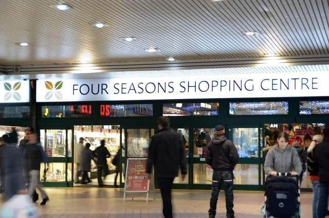 The Four Seasons Shopping Centre in Mansfield.