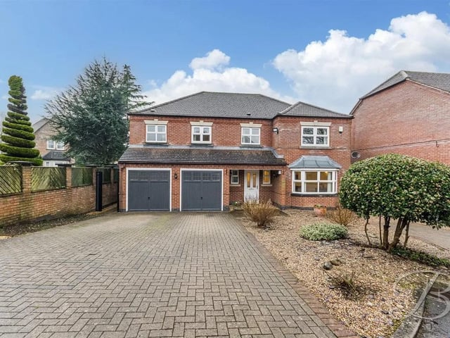 To the front of the property you will find a large driveway, leading to a double garage providing ample off-road parking.