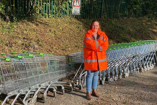 The council are refusing to return the abandoned trolleys