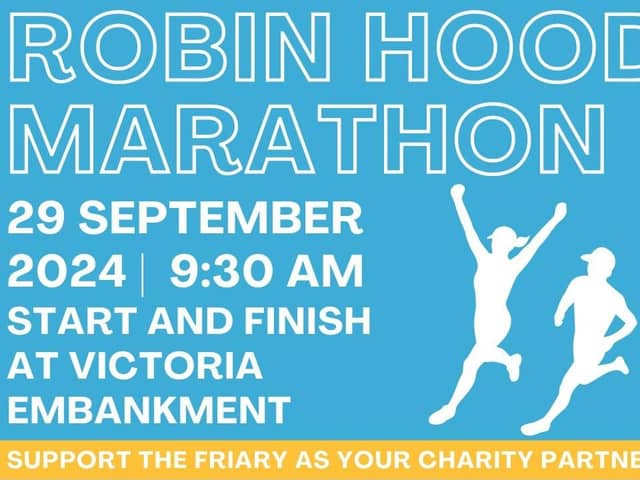 the Friary Robin Hood marathon initiative