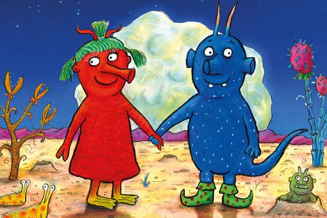 The show tells the story of two rival groups of aliens living on a far-off planet