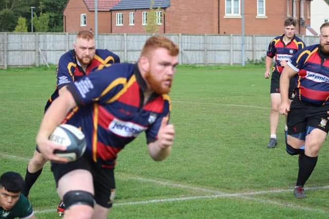 Action from Ashfield's opening defeat.