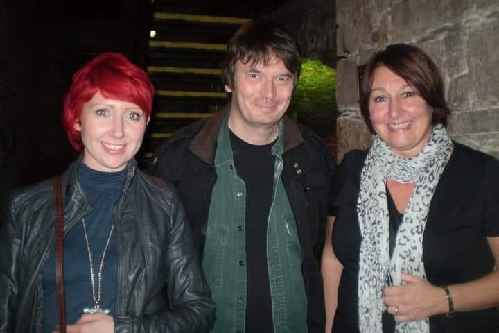 Laura Stewart and her daughter met the Scottish crime writer around 10 years ago.