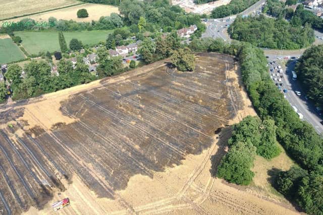 The blaze caused around £10,000 in damage