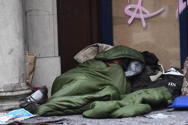 Official figures say there are 22 rough sleepers in Mansfield. Photo: Victoria Jones