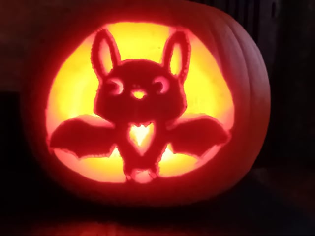This submission from Jeanette Heath is amazing. It is a cute carving.