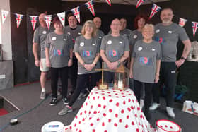 Royal British Legion fundraisers from Rainworth, Blidworth and District branch.