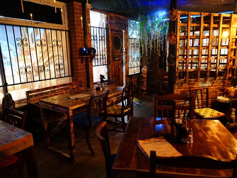 A candle-lit and 'homely' atmosphere transports customers back in time.